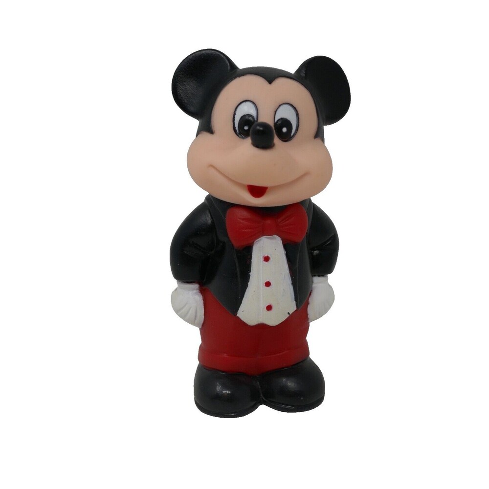 Tootsie Toy 1986 Walt Disney Mickey Mouse Bubble Bottle Figure